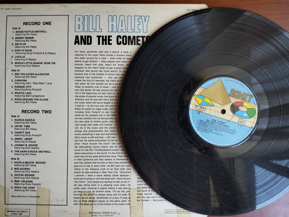 Disco de vinil LP Bill Haley & The Comets