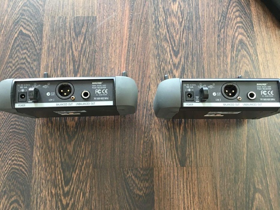 Микрофон Shure PGX4 SM58 Оригинал 2 шт