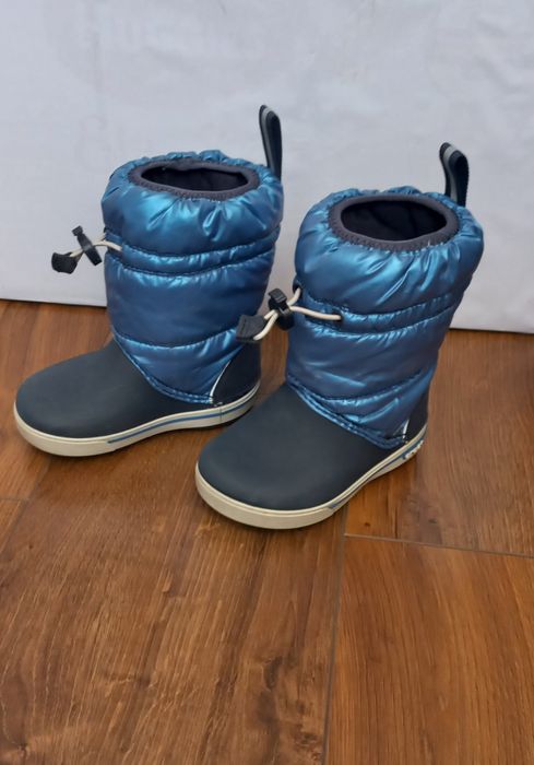 Crocs 24 р. Зимові дитячі чобітки