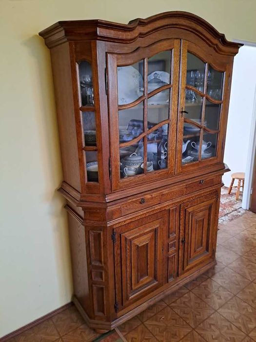 Witryna (serwantka, biblioteczka) - neobarokowa
