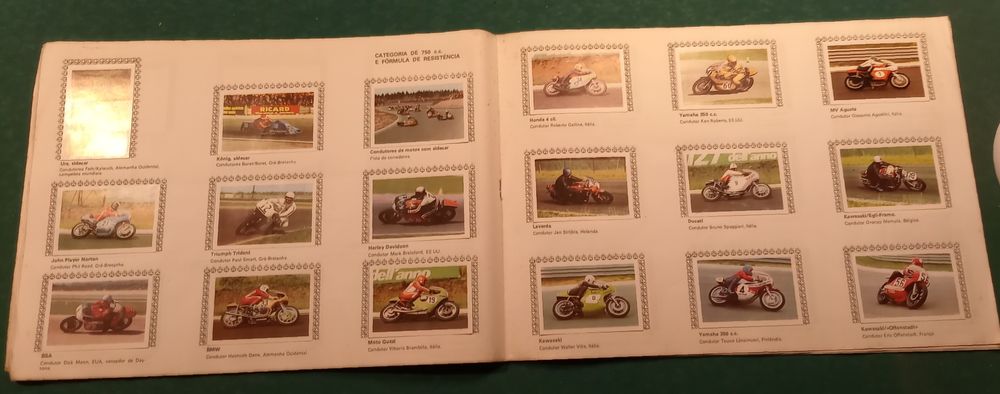 Cadernetas cromos completas