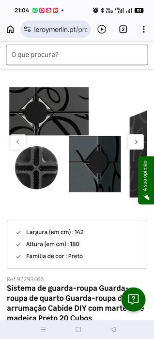 Roupeiro modular
