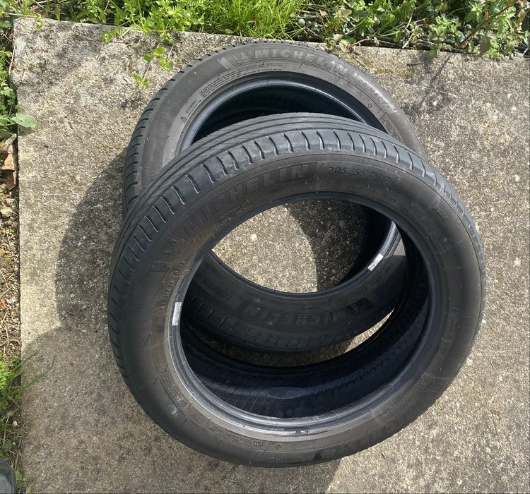 Pneus michelin  205/55/r17