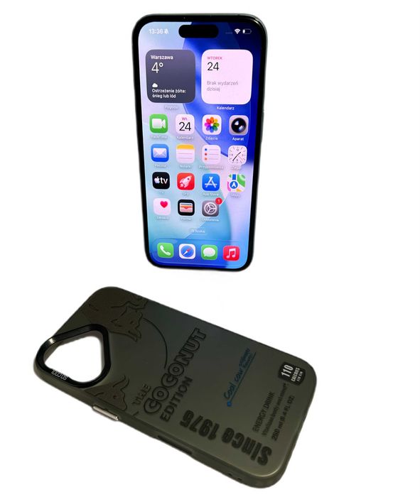 Telefon Iphone 16, kondycja baterii 100%