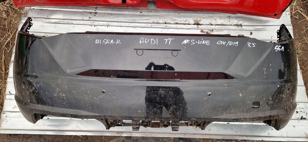 Zderzak Tył Audi TT 8S S-Line 2014-2019r