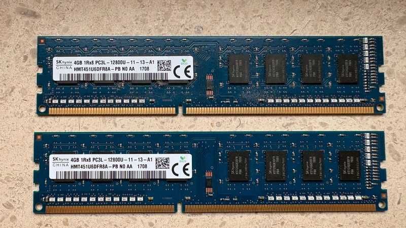 Kit 8GB Ram DDR3L 1600MHz SK Hynix (2x4GB) PC3L