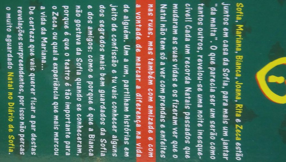 O Natal no Diário de Sofia