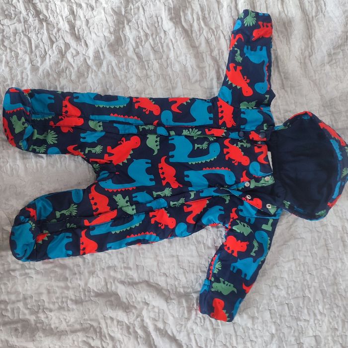 Kombinezon w dinozaury M&S Baby 6-9 M 68-74