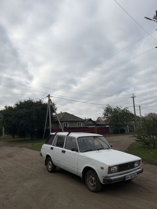 ваз2104 на повному ходу по кузову ціла