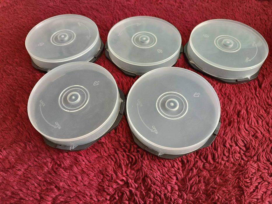 Pudełko. Opakowanie na płyty CD. Cake. 5 x 10 CD / DVD.