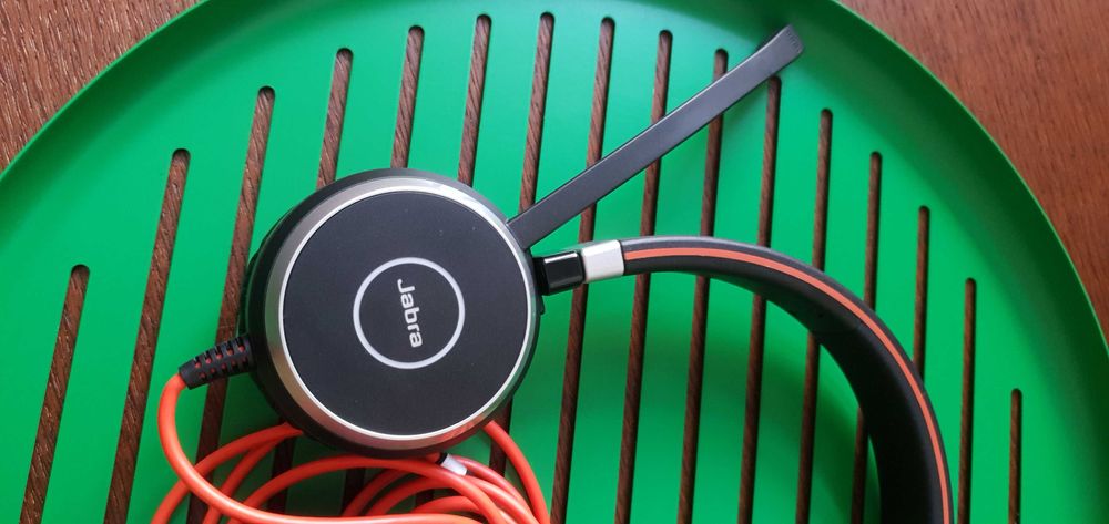 Słuchawki nauszne JABRA Evolve 40 UC Czarny