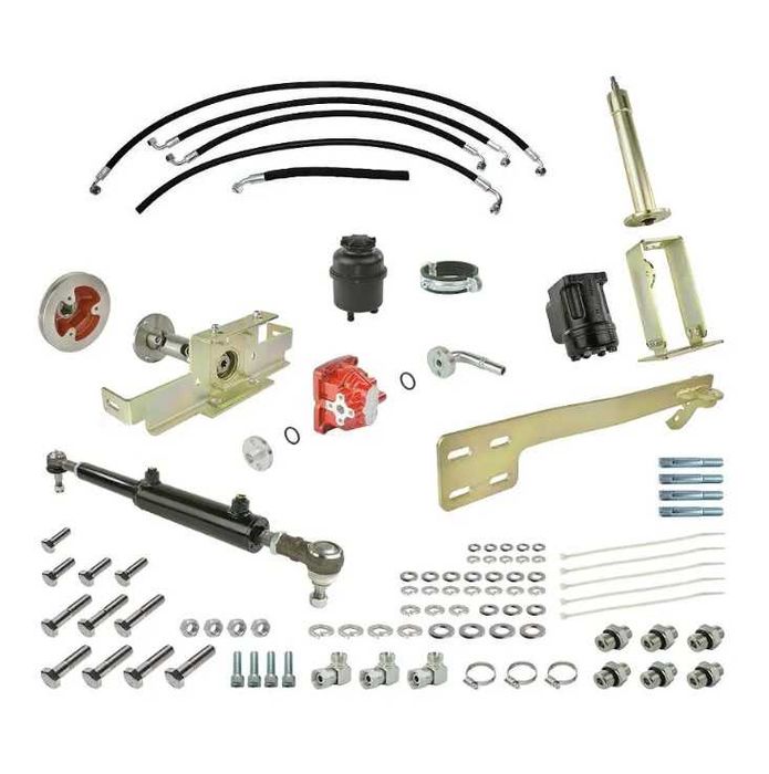 Wspomaganie kierownicy C-360 - siłownik z boku, napęd z wału