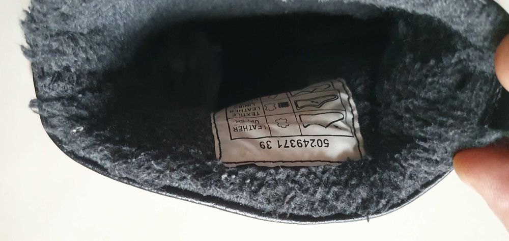 Botki premium Hugo Boss skóra naturalna