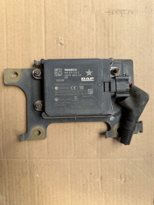 Radar sensor aktywny tempomat DAF XF 106