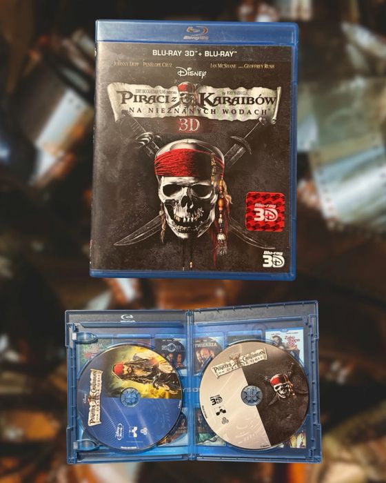 Piraci z Karaibów Na nieznanych wodach - 3D blu-ray