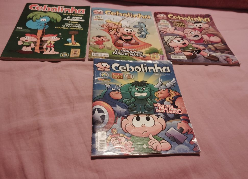 Revistas Banda Desenhada Cebolinha Vintage