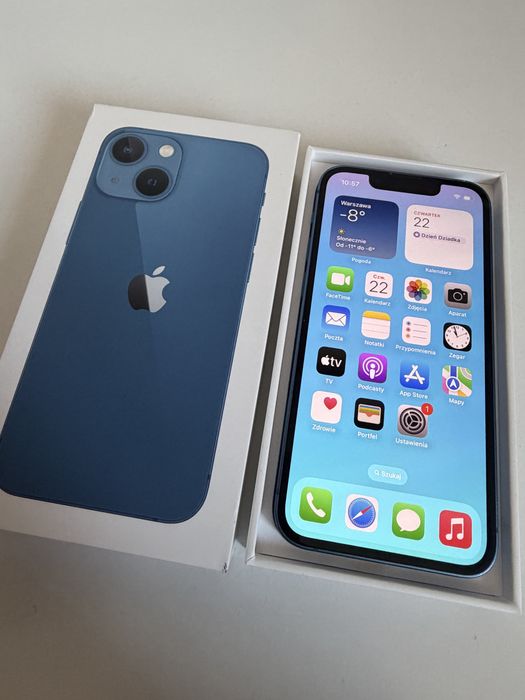 iPhone 13 mini 256gb Blue Bateria 100%