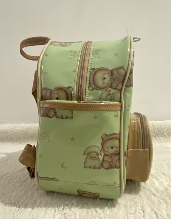Mochila infantil e lancheira