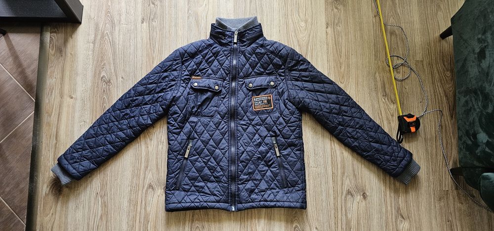 Geographical Norway pikowana męska kurtka rozmiar L wymiary na zdjęciach