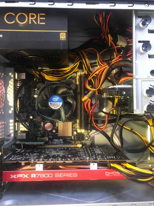 Komputer Intel G3240,  3,0 GHz,  16 GB, SSD.