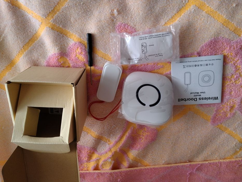 Беспроводной звонок Cotinse для переадресации сигнала.