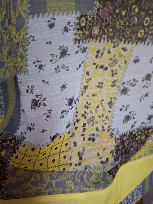 Schiffon Blouse corte largo