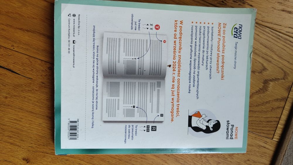 Nowe ponad słowami 1.1 liceum i technikum język polski