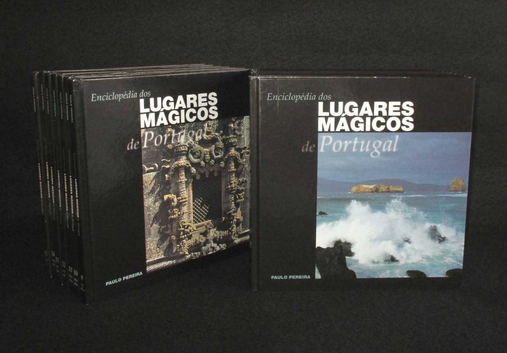 Livros Enciclopédia dos Lugares Mágicos 15 Volumes Completo