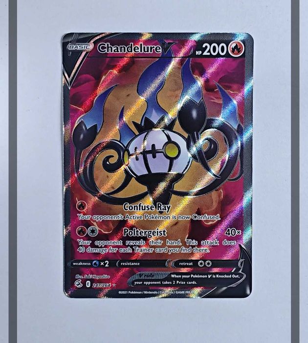 Chandelure V 247/264 FST Pokemon ENG-NM