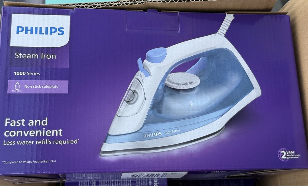 Philips DST1030/20 Żelazko parowe 2000W biało niebieskie, nowe, Wrocław
