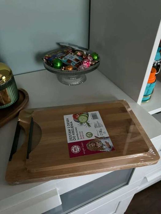 Zestaw dwóch desek do krojenia MG home