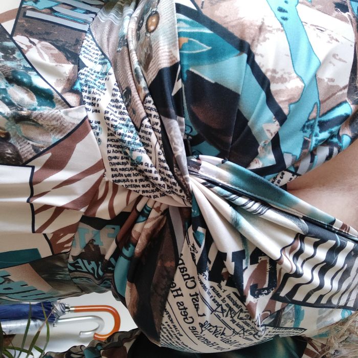 Vestido viscose midi