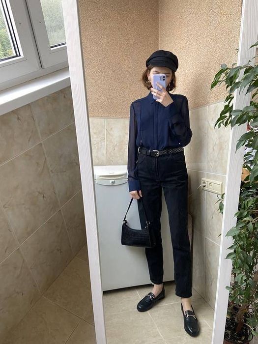 Женская блуза Mexx Ivy blue новенькая