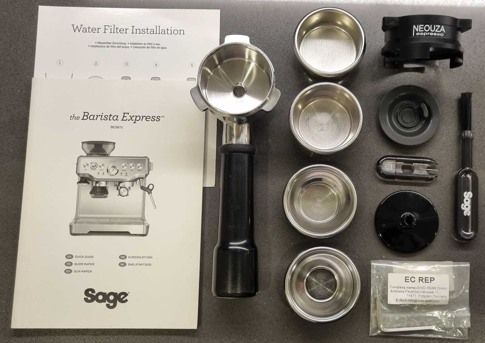Sage Barista Express – Well-Maintained, Descaled & Deep Cleaned