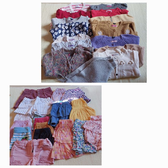 Grande lote roupa menina 6 a 8 anos