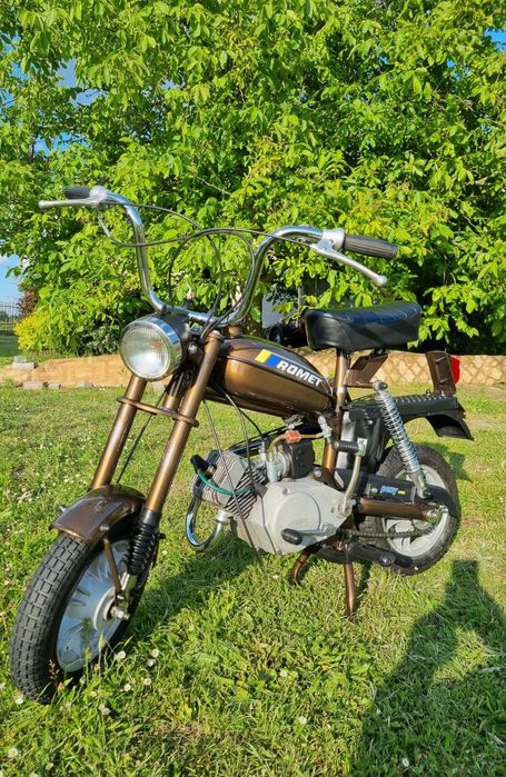 Motorynka pony m2 z koszem/przyczepką prl Romet dezamet