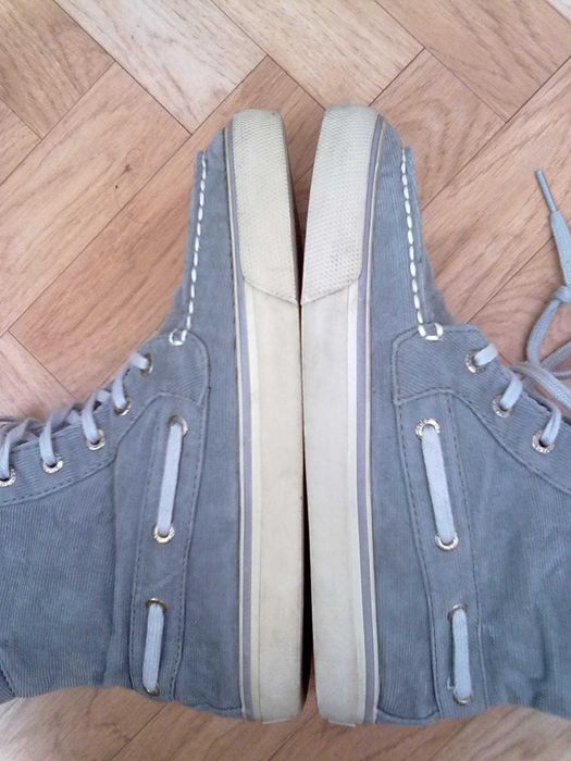 Высокие кеды Sperry top-sider вельветовые