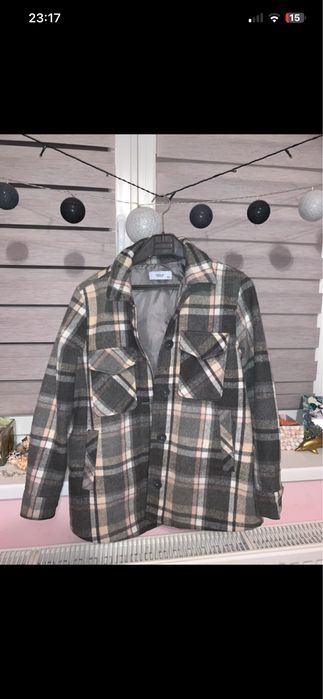 Gruba koszula w krate