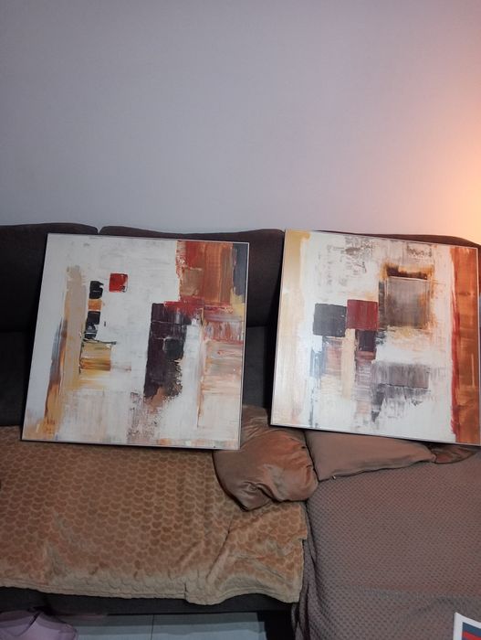 Vendo conjunto de dois quadros Cornélia  Riepshoff