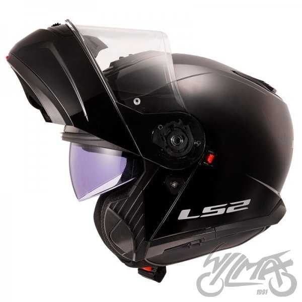 Kask Motocyklowy LS2 FF908 Strobe II Solid z otwieraną szczęką Blenda