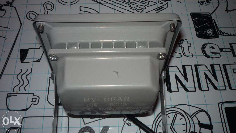 Projetor led exterior/interior 12vx10w