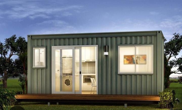 Casas conteiners e modulares. T 1  T 2  T3 ou estúdio