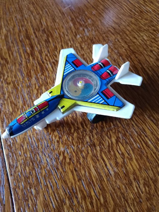 zabytkowa zabawka samolot F-15