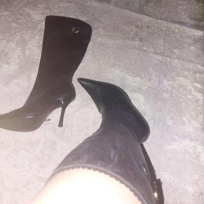 Сапожки шкіряні  Італія не дорого