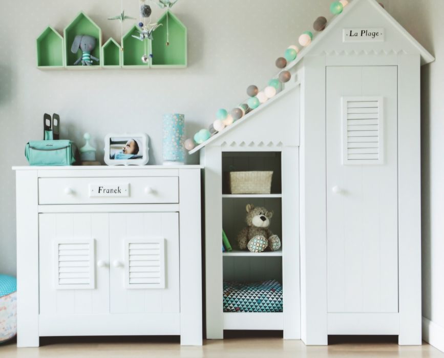 Meble PINIO 2x regał, komoda, szafa w stanie idealnym