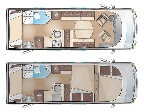Aluguer de autocaravana de 6 pessoas