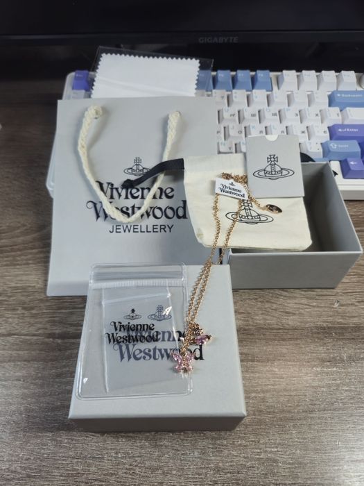 Прикраса! Підвіска на шию Vivienne Westwood метелик