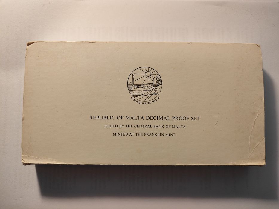 Moedas Proof Malta 1979