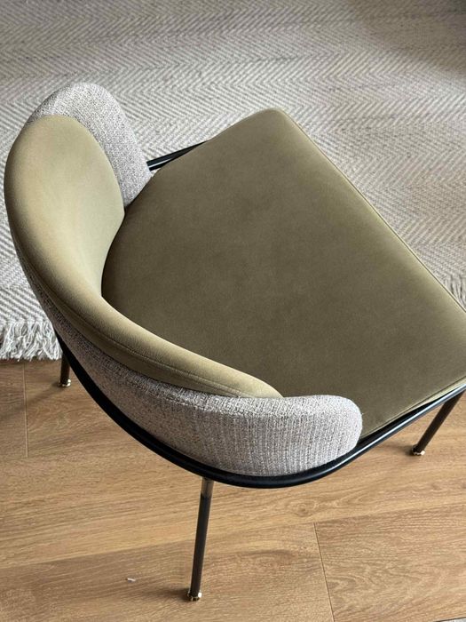 Krzesło Frederic Interieurs 86 oliwkowe