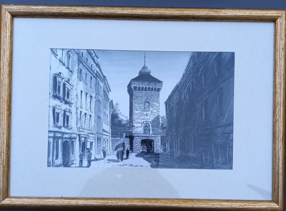 Grafiki Kraków dwie sztuki